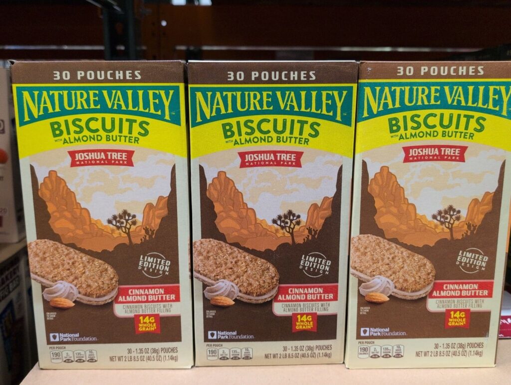 Nature Valley Biscuits with Almond Butter Joshua Tree Edition