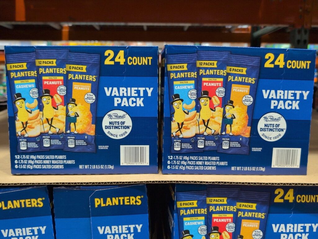 Planters Tube Nuts Variety Pack