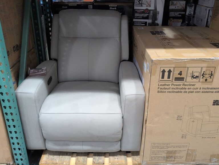 Simon Li Wren Leather Power Recliner